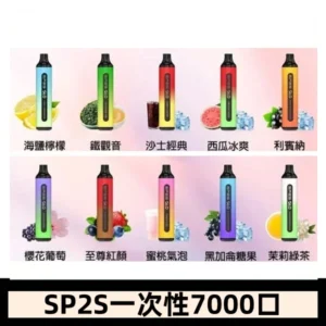 SP2S GLO拋棄式電子煙思博瑞一次性7000口